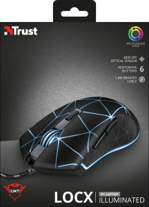 Trust Gaming GXT 133 Locx Mouse Gaming LED 4000 DPI 6 Butoane - Img 9