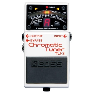 Tuner cromatic BOSS TU-3 pentru chitara si bas, robust, usor de utilizat - Img 4