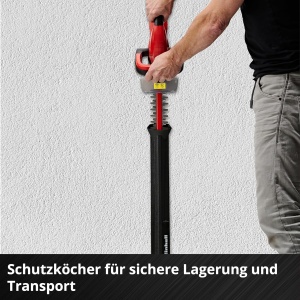 Tuns gard viu fara fir Einhell GC-CH 1846 Li-Solo Power X-Change (18 V, lungime de taiere 46 cm, distanta dinti 15 mm, maner ergonomic, fara baterie) - Img 8