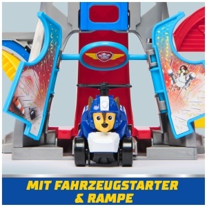 Turn de salvare PAW PATROL cu vehicul si figurina, 30 cm, pentru copii - Img 7