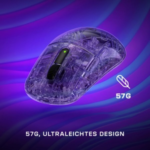 Turtle Beach Burst II Pro Mouse Gaming Wireless 8000 Hz 57g Negru - Img 6