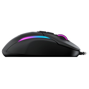 Turtle Beach Kone II - Mouse ergonomic pentru jocuri RGB, senzor optic 26K DPI, comutatoare optice Click Life 100M, 23 de functii programabile, rotita de derulare 4D, negru - Img 12