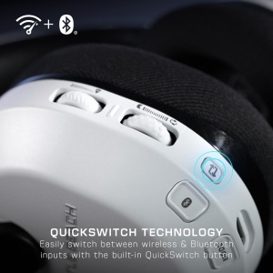Turtle Beach Stealth 600 Console Alb Casti pentru jocuri fara fir Playstation de pana la 80 de ore difuzor de 50 mm si Bluetooth pentru PS5 PS4 PC - Img 5