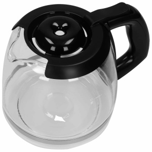 Ulcior de sticla de schimb Russell Hobbs [pentru aparat de cafea Grind & Brew Chester / Victory 22000-56] Pahar pentru filtru de cafea 200080, negru / alb - Img 3