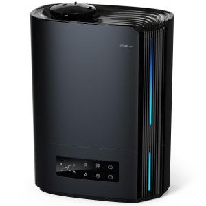 Umidificator AROEVE 6L, Aroma Difuzor, Control Inteligent, Negru