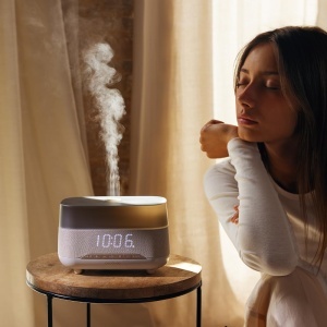 Umidificator cu aroma Cecotec PureAroma 1300, 300ml, Bluetooth, LED - Img 2