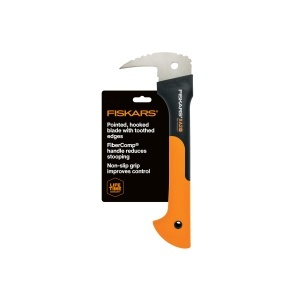 Unealta de gradinarit Fiskars Hookaroon 30,5 cm, cu maner usor, negruportocaliu
