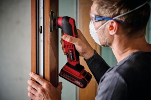 Unealta multifunctionala Einhell TE-MG 181 Li-Solo 18V schimb rapid accesorii vibratii reduse - Img 4
