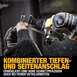 Unelte multifunctionale Dewalt DCS356NT 18V fara acumulator si incarcator LED inclus - Img 5