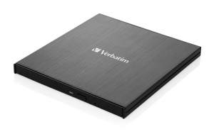 Unitate externa CDDVD Verbatim Slimline USB-C 8.5GB, cu software Nero