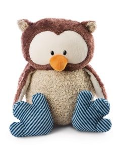 Ursulet de plus NICI Eule Oscar 80cm Jucarie moale pentru copii, design adorabil