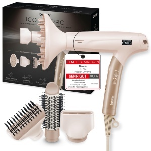 Uscator de par Beurer HC 150 FusionDry Pro, ultraleger, 3 trepte de temperatura, Iones