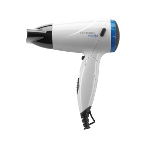 Uscator de par Concept Beautiful VV5741, 1500W, compact, albastru - Img 2