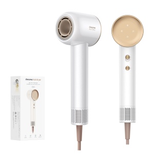 Uscator de par Dreame Hair Glory, 110.000 rpm, 70 ms, alb