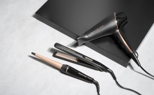 Uscator de par Remington Professional Ion [2400W, 150km/h, 3 accesorii de coafat] Proluxe (tehnologie OPTIheat pentru rezultate de coafare de lunga durata, ingrijire ionica - anti-incretire, motor AC de lunga durata) AC9140B - Img 7