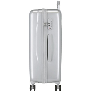 Valiza Disney Mickey 100, 70L, 68 x 48 x 26 cm, Culoare Gri - Img 2