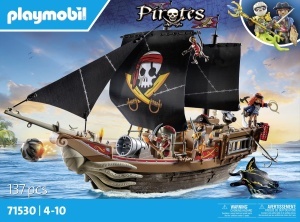 Vapor pirat PLAYMOBIL 71530, 137 piese, accesoriu pentru copii de la 4 ani - Img 5