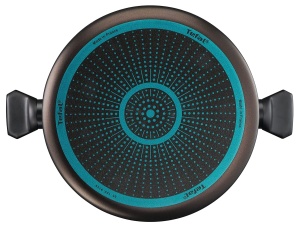 Vas de gatit Tefal B5546902, 30 cm, 12.2 l, cu capac din sticla - Img 4
