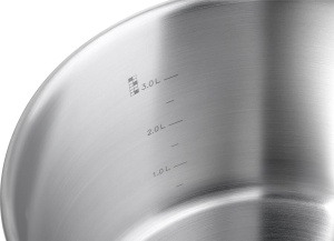 Vas de gatit ZWILLING TWIN Classic, 24 cm, 6 L, inox, inductie - Img 8