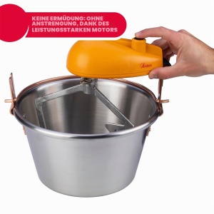 Vas electric Ardes AR24AM81 inox 28cm, 3.5L, cu mixer pentru polenta si marmelada - Img 6