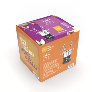 Vas pentru fondue ROHE-Germany Fabio 16 cm, inox, 1.8 litri - Img 4