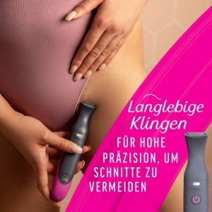 Veet Expert Intimate All-In-One Trimmer - Trimmer facial si intim 100 rezistent la apa - Img 6