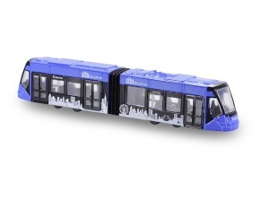 Vehicul de Jucarie Majorette MAN City Bus si Siemens Avenio Tram, Diecast, 20 cm - Img 5