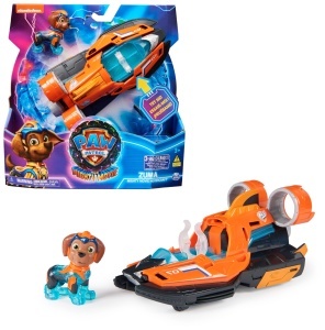 Vehicul de Salvare Spin Master PAW Patrol Zuma cu Efecte de Lumina si Sunet