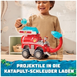 Vehicul Deluxe PAW Patrol - Masina Elefant cu Rucs si Figurina Marshall - Img 5
