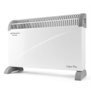 Ventilator convector Orbegozo CVT 3400, 2000 W, alb, cu termostat ajustabil