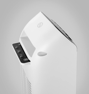 Ventilator de incalzire DeLonghi HFX25S20, 2000W, albnegru, cu telecomanda - Img 5