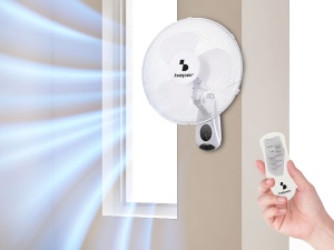 Ventilator de perete BEPER P206VEN600 cu telecomanda, 3 viteze, timer 7,5 ore