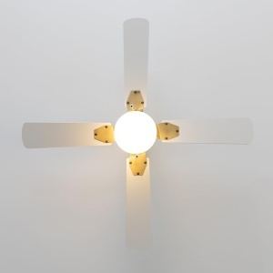 Ventilator de tavan Cecotec EnergySilence Aero 450 GoldWhite, 106 cm, 50W - Img 5