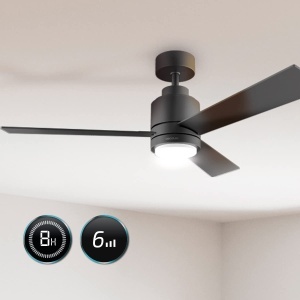 Ventilator de tavan Cecotec EnergySilence Aero 4850, 122 cm, 30 W, Negru - Img 6