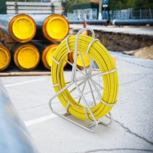 VEVOR JLT-6 Fiberglas Kabel Rad 150m O79mm Cadru Metalic Robust - Img 8