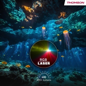 Videoproiector laser RGB Full HD Thomson Sirius PG55B, 600 ANSI lumeni, HDR10, Google TV - Img 10