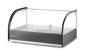 Vitrina de incalzire HENDI, reglare temperatura 85C, inox, 400W, 554x376x311mm - Img 2