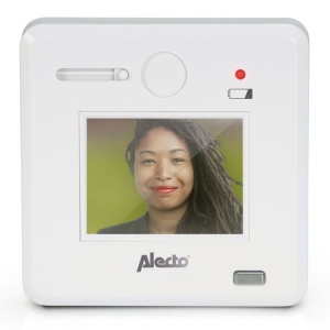 Vizor Digital Alecto DC-700 cu Camera si Monitor, 120 Unghi, Alb - Img 3