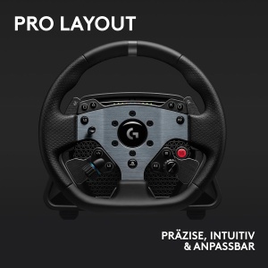 Volan de curse Logitech G PRO, Direct Drive 11 Nm, TRUEFORCE, Negru - Img 5