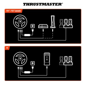 Volan de Simulare Thrustmaster T598 cu Direct Axial Drive, 5 Nm, Pedal Set - Img 12