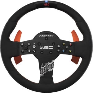 Volan Fanatec CSL Elite WRC 300 mm Alcantara LED RevStripe Compatibil Xbox si PC