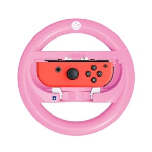 Volan pentru jocuri HORI Mario Kart Peach, compatibil Nintendo Switch 2, cu manere texturate - Img 3