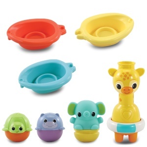 VTech Baby Babys Badeset 6 Piese Jucarie Baie Copii 1-5 Ani - Img 3
