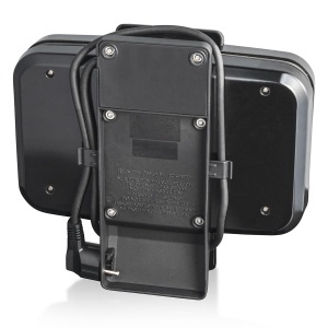 Waffle Maker Cloer 1459, 1000 W, antiaderent, inox negru - Img 4