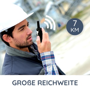 Walkie Talkie Alecto FR-175 - 7km, 8 Canale, Culoare Alb - Img 4