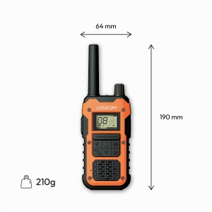 Walkie-Talkie Logicom Extreme - 10 km, 36h autonomie, IP67, 2 buc - Img 3