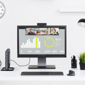 Webcam Logitech BRIO Ultra-HD 4K, 30 FPS, Infrarosu, 5x Zoom - Img 6