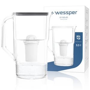 Wessper AquaClassic Filtru Apa 28L LED Contor Negru