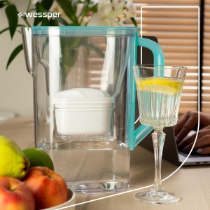 Wessper D3 Slim Aquamax Cana Filtrare Apa 27L Set cu 6 Cartuse Filtru - Img 8