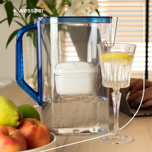 Wessper D3 Slim Aquamax Cana Filtrare Apa 27L Set cu 6 Cartuse Filtrante Albastru - Img 8